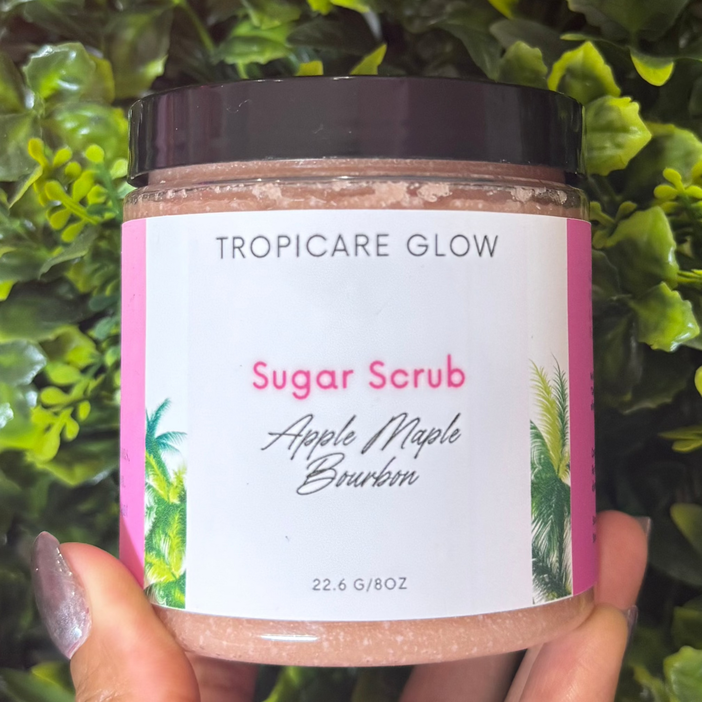 Apple Maple Bourbon Sugar Scrub