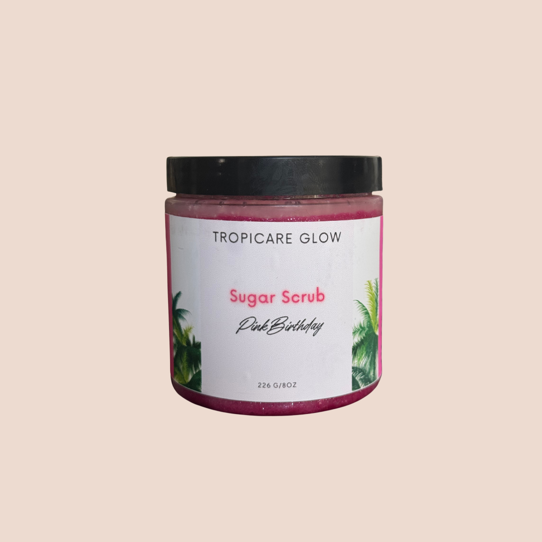 Pink Birthday Sugar Scrub