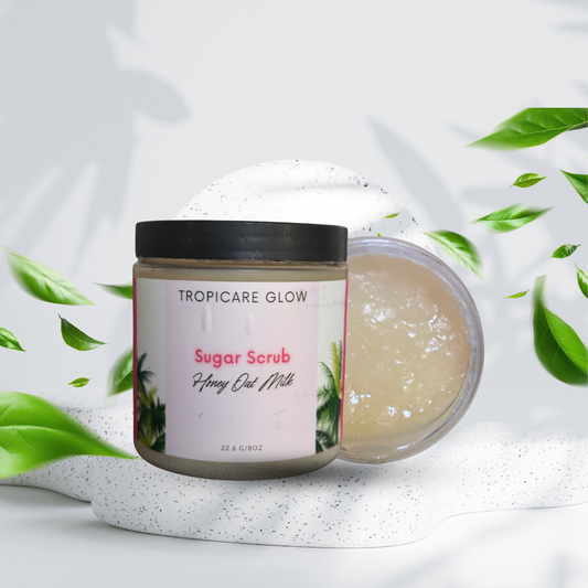 Honey Oatmilk Sugar Scrub