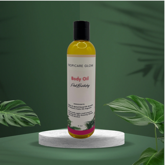 Pink Birthday Body Oil