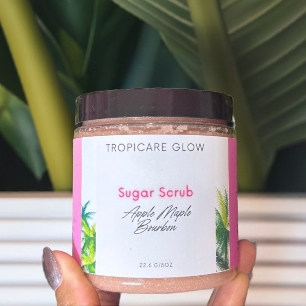 Apple Maple Bourbon Sugar Scrub